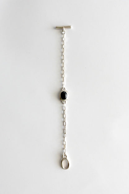 STONE CHAIN BRACELET