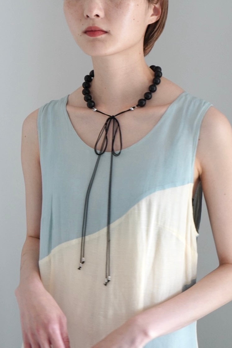 EBONY AND SILKCORD NECKLACE – gen accessory